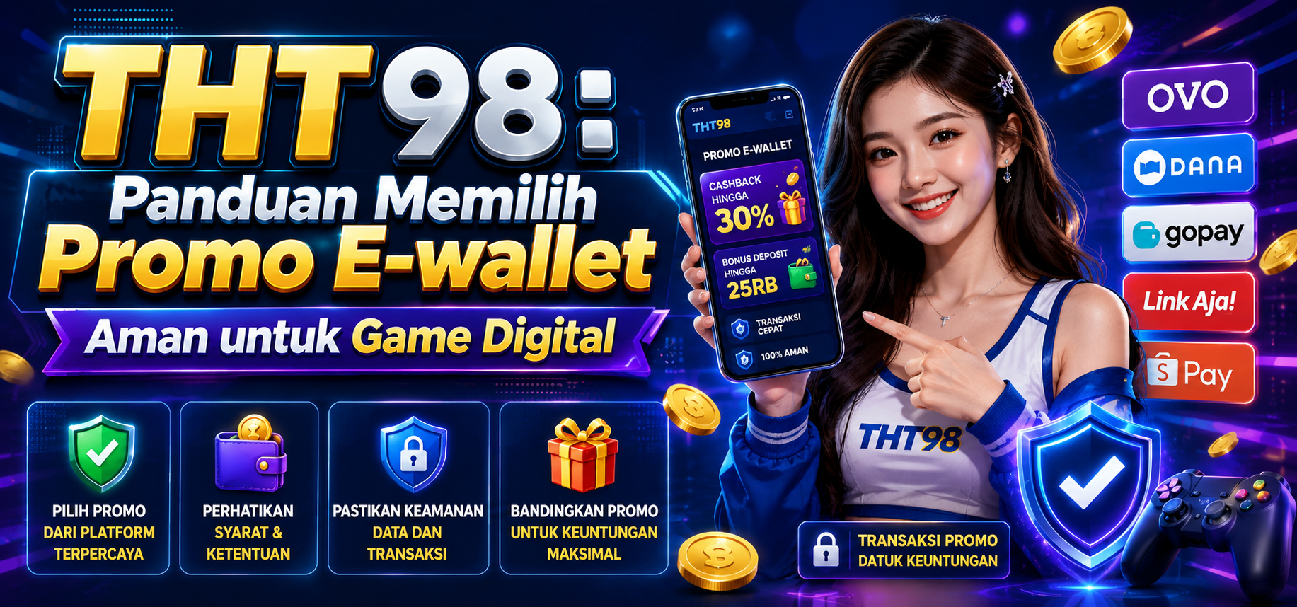 THT98 Panduan Memilih Promo E-wallet Aman